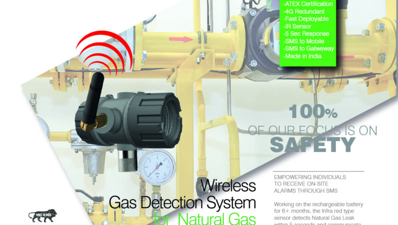 Wifi Natural Gas Detector for City Gas Distribution